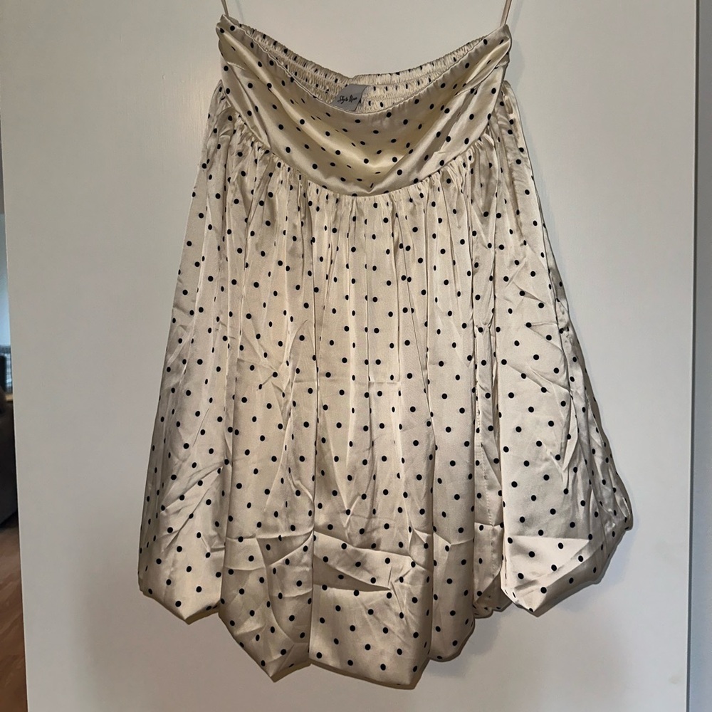 Strapless Mini Dress🖤🤍